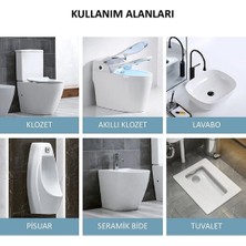 Bii Alışveriş Gülkırmızı Tuvalet Temizleme Jeli Klozet Banyo Koku Giderici Damga Seti Desenli Koku Giderici
