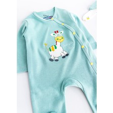 Babymod Zürafa Figürlü Uzun Kollu Ikili Bebek Tulum