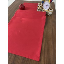 Zeren Home Pamuk Keten Sıvı Geçirmez Dikdörtgen Runner 40 x 160