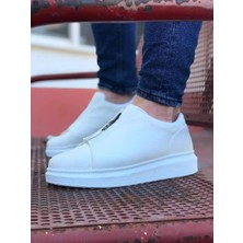 Alfaze Erkek Casual Ayakkabı Beyaz Topuk Boyu 3 cm