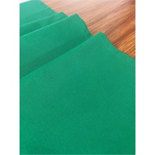 Zeren Home Pamuk Keten Sıvı Geçirmez Dikdörtgen Runner 40 x 160