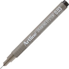 Artline Drawing System Teknik Çizim Kalemi 0 03 Siyah