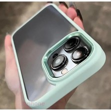 Gritty Apple iPhone 15 Pro Max Kılıf Metal Krom