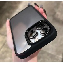 Gritty Apple iPhone 15 Pro Max Kılıf Metal Krom