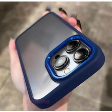 Gritty Apple iPhone 14 Pro Max Kılıf Metal Krom