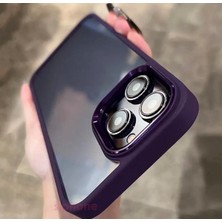 Gritty Apple iPhone 15 Pro Max Kılıf Metal Krom