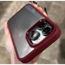 Gritty Apple iPhone 15 Pro Max Kılıf Metal Krom