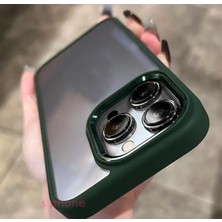 Gritty Apple iPhone 15 Pro Max Kılıf Metal Krom