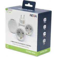 Nexa Akıllı Priz 3'lü Set (Made In Sweden)