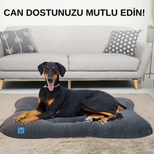 Mavi Vitrin Sıvı Geçirmez Silinebilir Soft Iç ve Dış Mekan Büyük Irk Köpek Yatağı