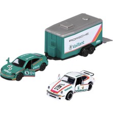 Majorette Car Trailer Porsche 212053111