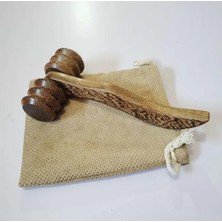 Naturachi Madero Terapi & Selülit Ahşap Yüz Masaj Rulosu Model 2