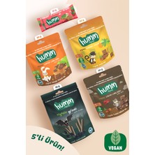 Humm Organic - Organik Vegan En Yeniler Atıştırmalık Paketi - 5 Adet (5 Çeşit)