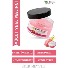 Epizen Ejder Meyveli El ve Vücut Peeling Besleyici Arındırıcı Batık Giderici