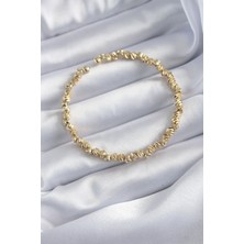 Clariss Pirinç Gold Renk Dorika Model Kadın Bileklik