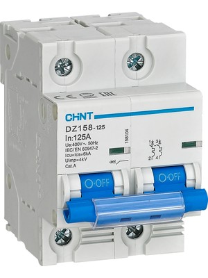 Chint Eb Serisi / 2 Kutuplu 4,5ka / C Tipi 6A Otom