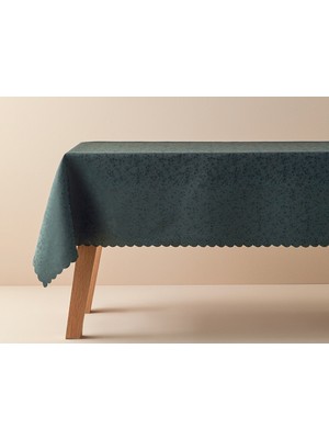 English Home Marais Polyester Masa Örtüsü Yeşil