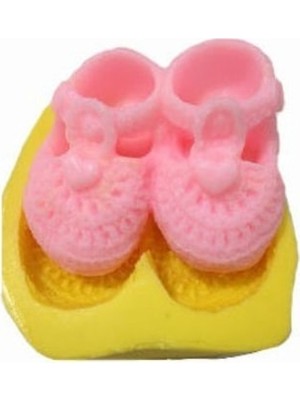 Depposite Örgülü Bebek Patiği Silikon Kalıp