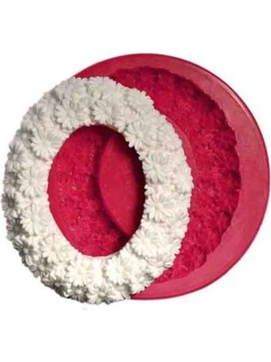 Depposite Silikon Kalıp Çiçekli Çerçeve/oval 13*11 cm