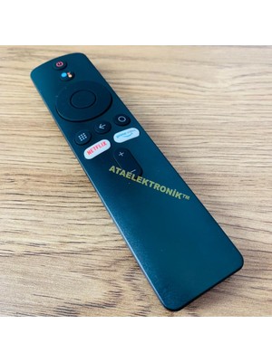Ata Elektronik Beyaz Tuşlu - Xiaomi Tv Box Mi Box S XMRM-00A XMRM-006 Mı Tv Stick Mdz-22-Ab Mdz-24-Aases Komutlu Air   Netflix Prime Video Tuşlu Bluetooth
