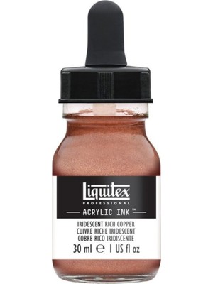 Liquitex Akrilik Mürekkep 30 ml Iridescent Rich Copper