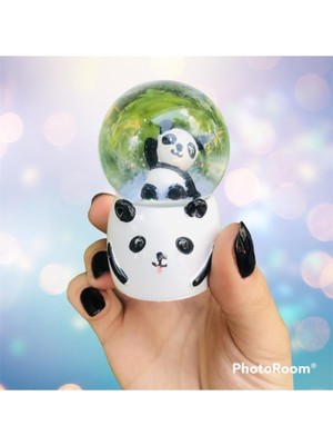 Maia Crafts Sevimli Panda Kar Küresi