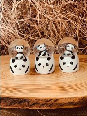 Maia Crafts Sevimli Panda Kar Küresi