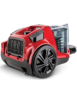 Fakir Atria 4AAAA Toz Torbasız Süpürge Altın Renkli Güçlü Emiş Teknolojisi ve Toz Haznesi ile