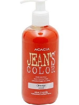 ACACIA JEAN'S COLOR ACACIA JEANS COLOR RENKLİ BALYAJ BOYA TURUNCU (ORANGE) 250 ml