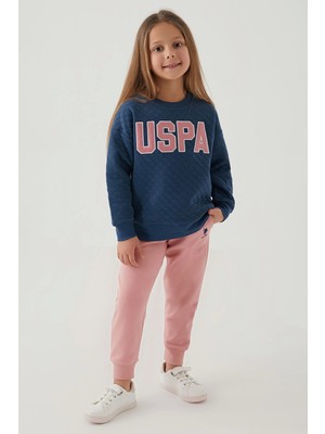 US Polo 1620-G Kız Çocuk Pijama Takımı