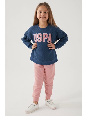 US Polo 1620-G Kız Çocuk Pijama Takımı