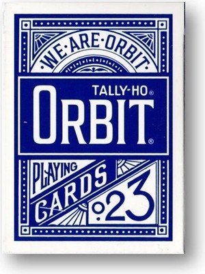 Bicycle Tally Ho Orbit Blue  Oyun Kartı - Mavi Deste