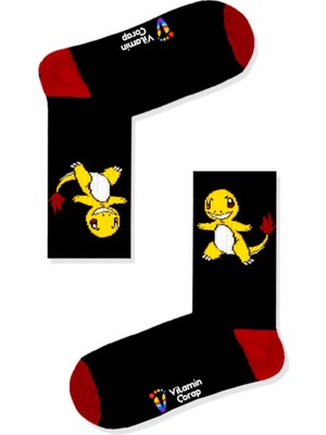 Limmon Store Charmander Atletik Çorap