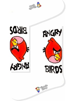 Limmon Store Angry Birds Atletik Çorap