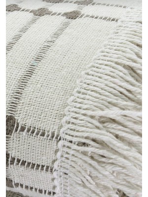 Pamuklu Buldan Işi Bordo Renk Çekyat Örtüsü 180*250  cm