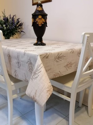 Elyaflı Pvc Muşamba - Desenli Silinebilir Masa Örtüsü