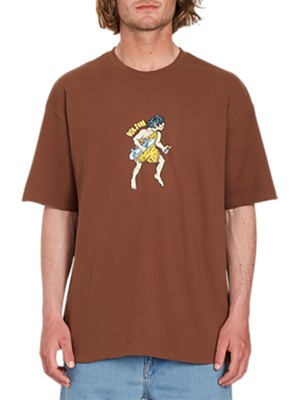 Volcom T-Shirt, S, Kahve