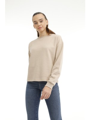 Kinetix Wl Della 16GD27 3pr Ekru Kadın Sweatshirt