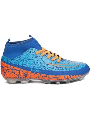 Lion Superfly Çoraplı Erkek Çocuk Dişli Bilekli Krampon Futbol Ayakkabısı