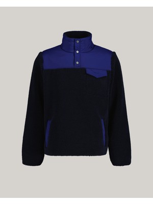 Gant Erkek Lacivert Regular Fit Dik Yaka Sweatshirt 2067006.433