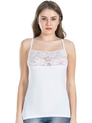 Derya Kurşun Dantelli Kadın Atlet 212