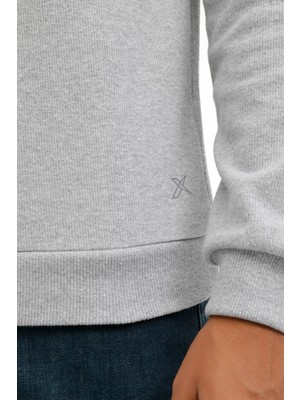 Kinetix Me Rex 16ED41 3pr Gri Erkek Sweatshirt