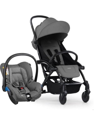 Bumprider Connect 3 Bebek Arabası Black-Grey Travel Set Citi-2 Grey