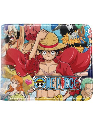 Pandoraplanet Japon Karikatür Çizgi Roman Tek Parça Luffy Law Ace Cüzdan Kısa Çanta Öğrenci Için Cüzdan Beyaz Para Cebi Kredi Kartı Tutucusu (Yurt Dışından)