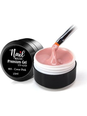 Nail Master 911 Renkli Protez Tırnak Jel Builder Gel 15 ml Yanma Hissi Yapmayan Özellik