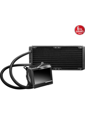 ASUS ROG RYUJIN II 240 V2 OLED 2X NOCTUA IPPC 2 PWM 120MM*2 RADYATÖR FAN SIVI CPU SOĞUTUCUSU 6 YIL GARANTİ