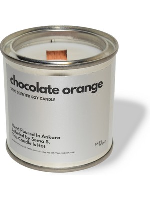 Basement : Kokulu Soya Mum : 280 gr : Chocolate Orange