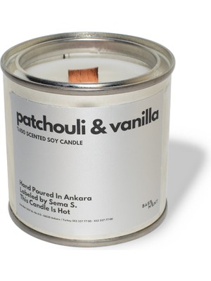 Basement : Kokulu Soya Mum : 280 gr : Patchouli & Vanilla