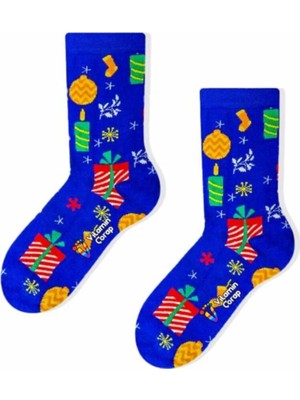 Limmon Store Yılbaşı Sürpriz Renkli Çocuk Çorap