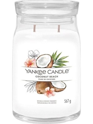 Yankee Candle 1629967E Büyük Mum Coconut Beach